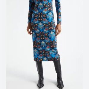 FARM Rio Arabesque Floral Dress. size small